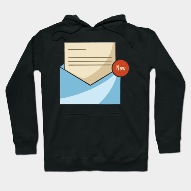 Email Notification New Emails Hoodie by fromherotozero